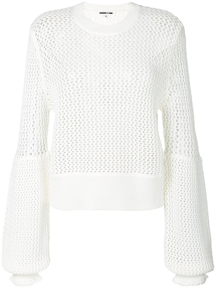 Mcq Alexander Mcqueen - Knitted Jumper - Women - Wool - S, White, Wool