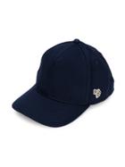 Paul Smith Junior Teen Embroidered Logo Cap - Blue