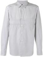 Comme Des Garçons Homme Plus - Gathered Detail Shirt - Men - Cotton - M, Grey, Cotton