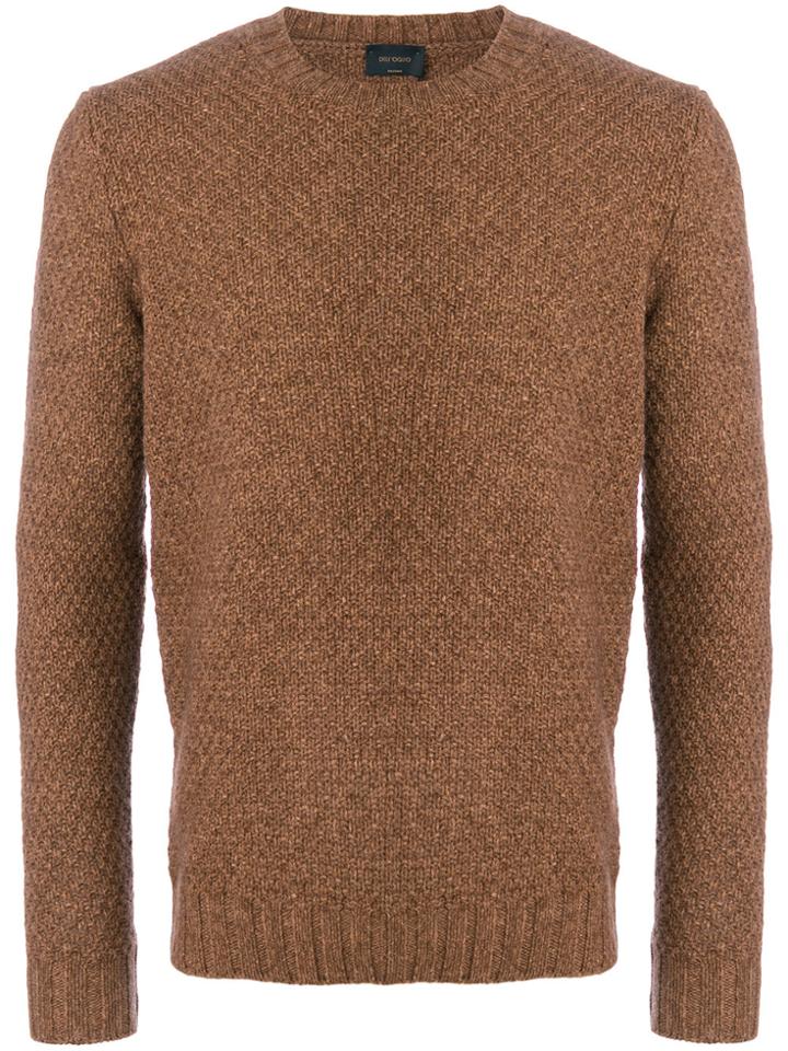 Dell'oglio Crew-neck Jumper - Nude & Neutrals