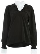 Aganovich Combined Shirt Sweatshirt - Black