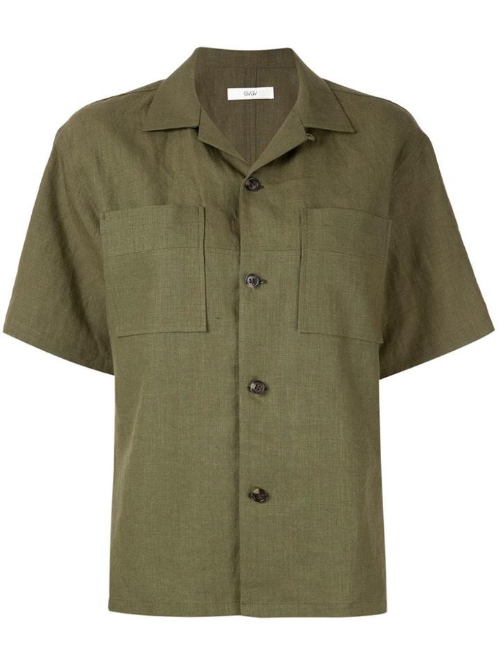 G.v.g.v. Open Collar Shirt - Green