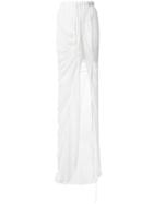 Vera Wang Draped Skirt - White