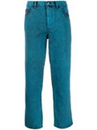 Marc Jacobs Cropped Turn Up Jeans - Blue