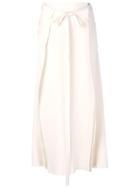 Sonia Rykiel Wrap Midi Skirt - White