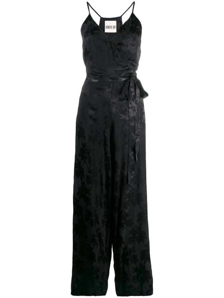 Aniye By Embellished V-neck Jumpsuit - Black