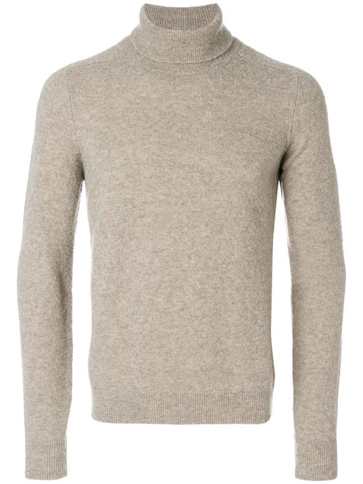 Mauro Grifoni Roll-neck Jumper - Nude & Neutrals