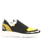 Maison Margiela Deconstructed Sneakers, Men's, Size: 39.5, Black, Polyester/leather/rubber