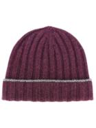 Brunello Cucinelli 'papalina' Beanie, Men's, Size: Medium, Red, Cashmere