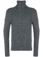 Ami Paris Turtle Neck Sweater - Grey