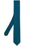 Dolce & Gabbana Geometric Woven Tie - Blue
