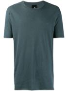 Thom Krom T-shirt With Seam Detail - Blue