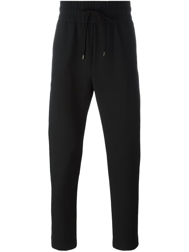 Cmmn Swdn 'stray' Track Pants, Men's, Size: 46, Black, Viscose/modal/spandex/elastane