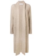 Gabriela Hearst Longline Cardigan - Nude & Neutrals