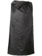 Rick Owens Drkshdw Oversized Asymmetric Sweatshirt - Black
