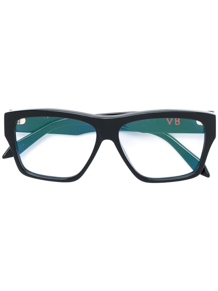 Victoria Beckham Square Shaped Glasses - Black