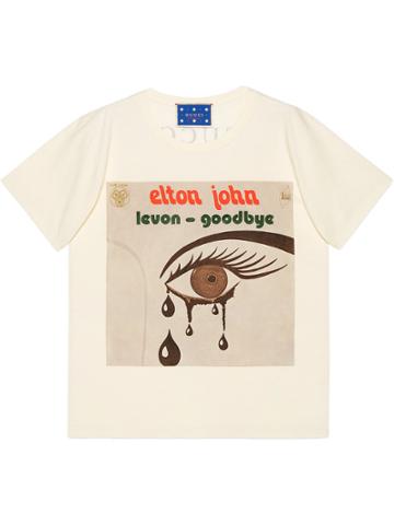 Gucci Gucci Elton John T-shirt - Nude & Neutrals
