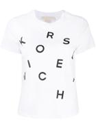Michael Michael Kors Printed Logo T-shirt - White