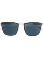 Mykita - Vernon Square Sunglasses - Unisex - Acetate/metal - One Size, Brown, Acetate/metal