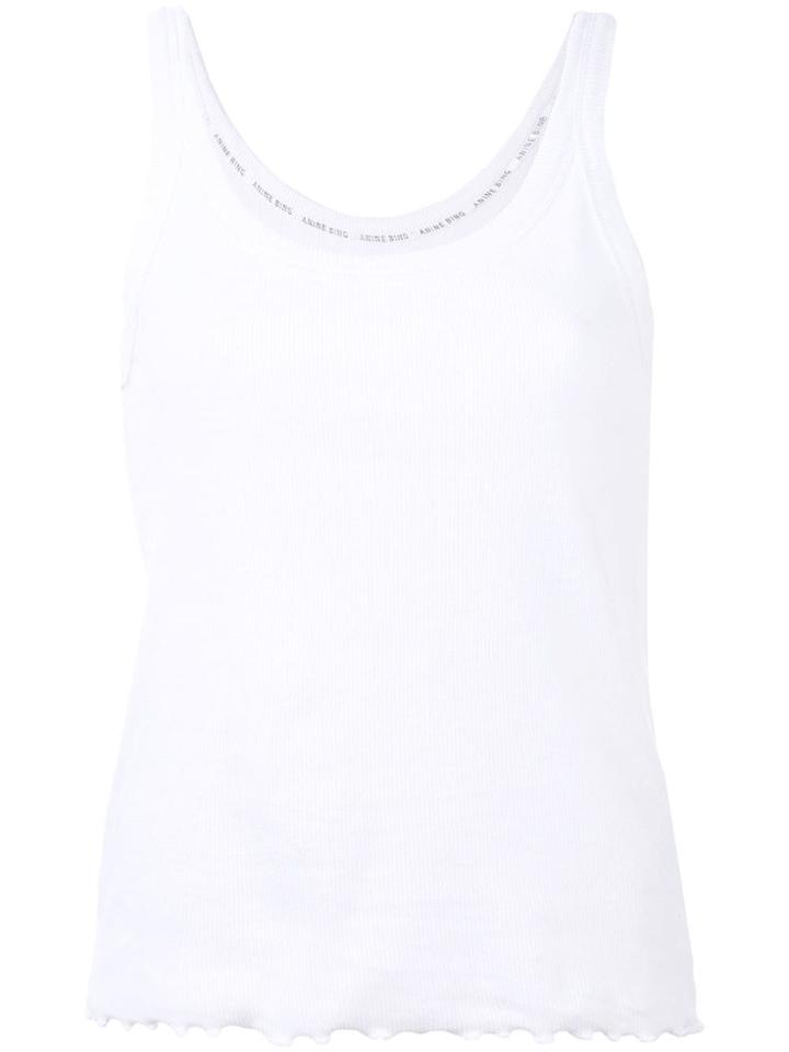 Anine Bing Karlie Tank Top - White