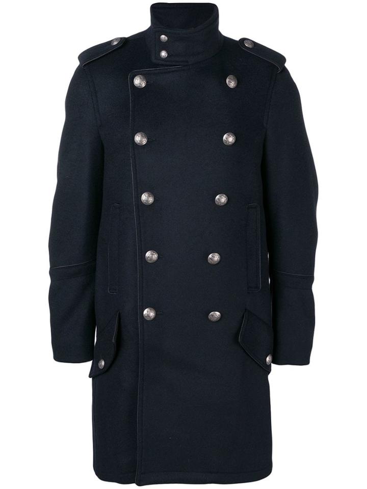 Diesel Black Gold Jilitary Coat - Blue
