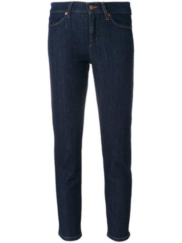 Cambio Piera Cropped Jeans - Blue