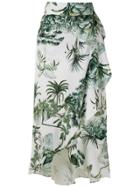 Lygia & Nanny Papoula Printed Sarong - White