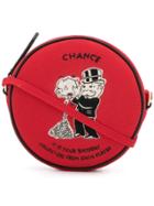 Olympia Le-tan Monopoly Chance Crossbody Bag - Red