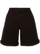 Nº21 Flared Shorts - Black