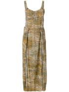 Comme Des Garçons Vintage Tiger Print Dress - Multicolour