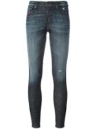 Diesel 'skinzee Low Zip' Jeans - Blue