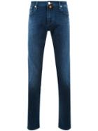 Jacob Cohen - Slim Fit Jeans - Men - Cotton/spandex/elastane - 35, Blue, Cotton/spandex/elastane