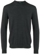 Zanone Crew Neck Sweater - Grey