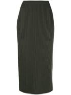 Ports 1961 Knitted Pencil Skirt - Green