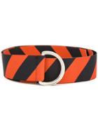 Roseanna Two-tone D-ring Belt - Orange