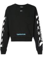 Off-white Temperature Sweatshirt - Black