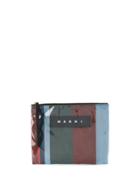 Marni Striped Clutch Bag - Red