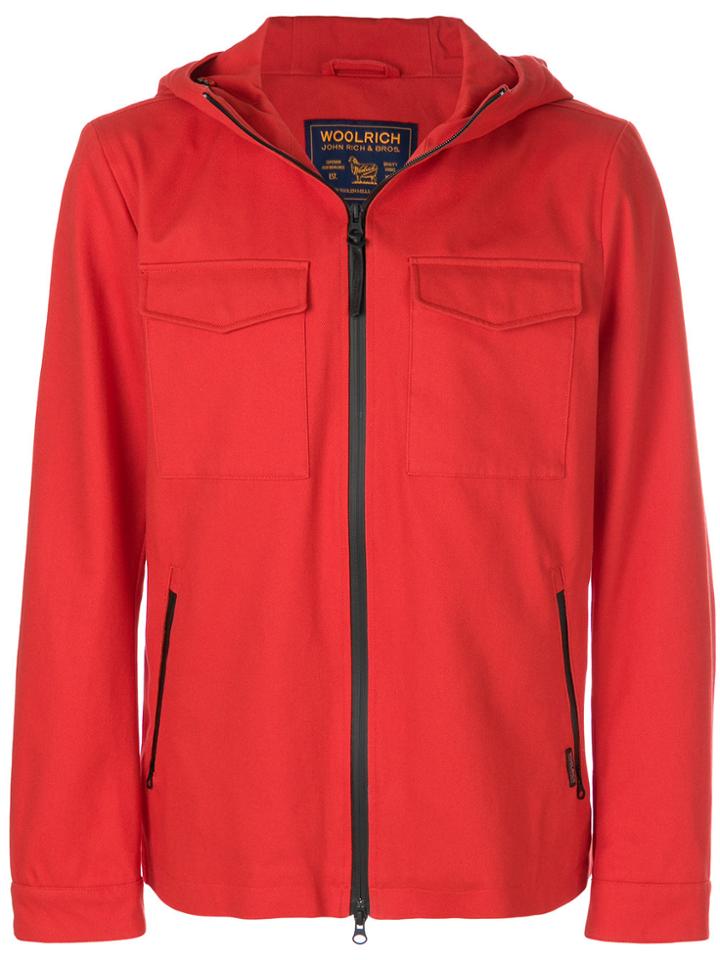Woolrich Melton Field Jacket - Red