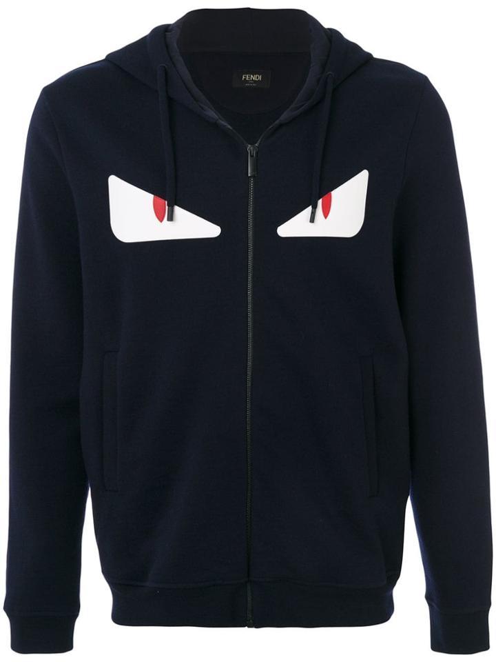 Fendi Bag Bugs Hoodie - Blue