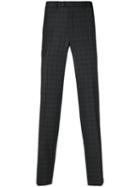 Brioni - Checked Pants - Men - Cotton/polyester/cupro/virgin Wool - 54, Grey, Cotton/polyester/cupro/virgin Wool