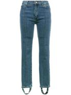 Magda Butrym Bensonna Skinny Stirrup Jeans - Blue