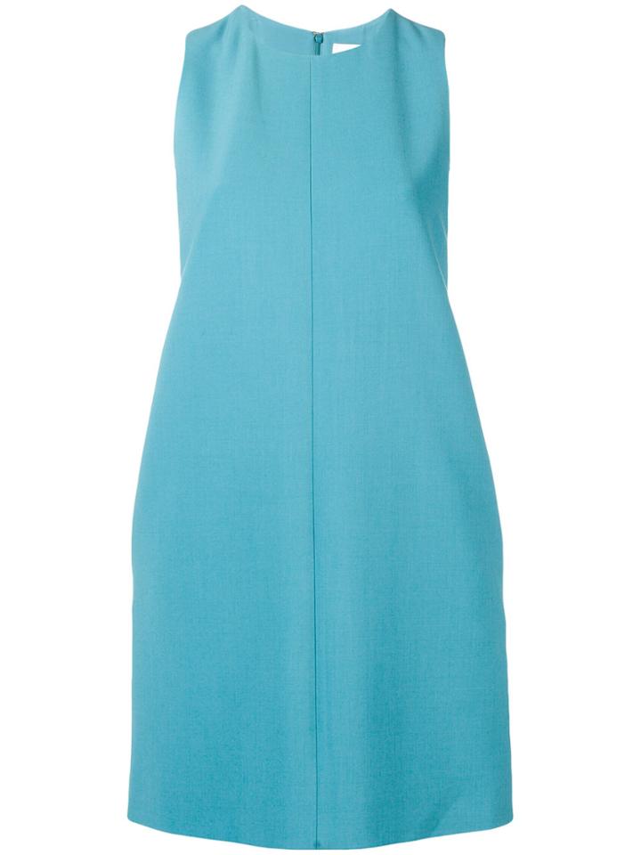 Victoria Victoria Beckham Shift Dress - Blue
