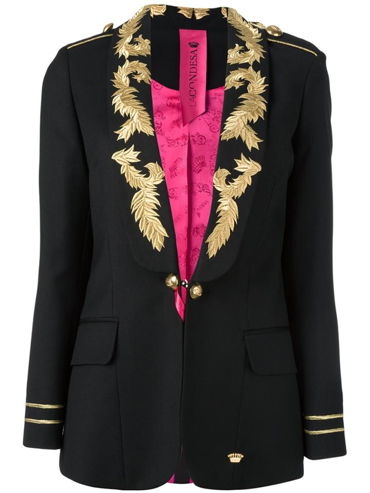 La Condesa 'smoking Comandante' Jacket - Black