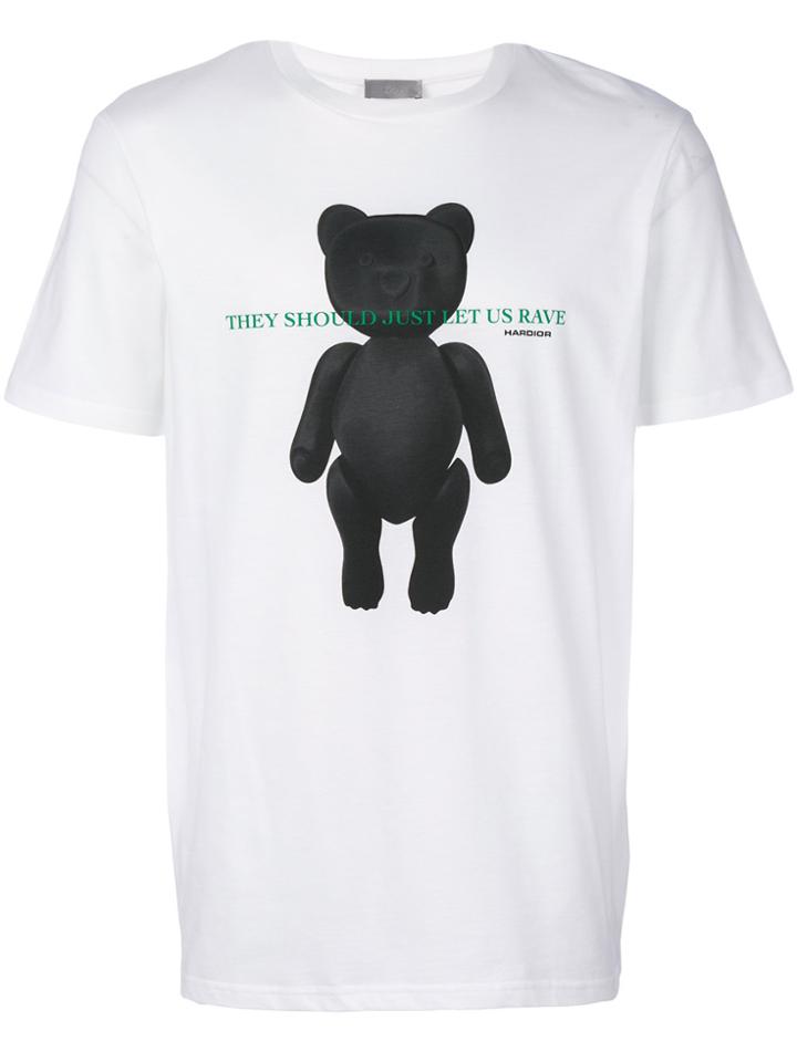 Dior Homme Bear Print T-shirt - White