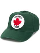 Dsquared2 Maple Leaf Patch Cap - Green