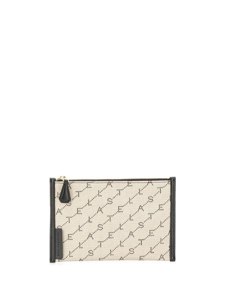 Stella Mccartney Monogram Pattern Purse - Neutrals