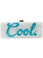 Edie Parker Cool Print Clutch - White