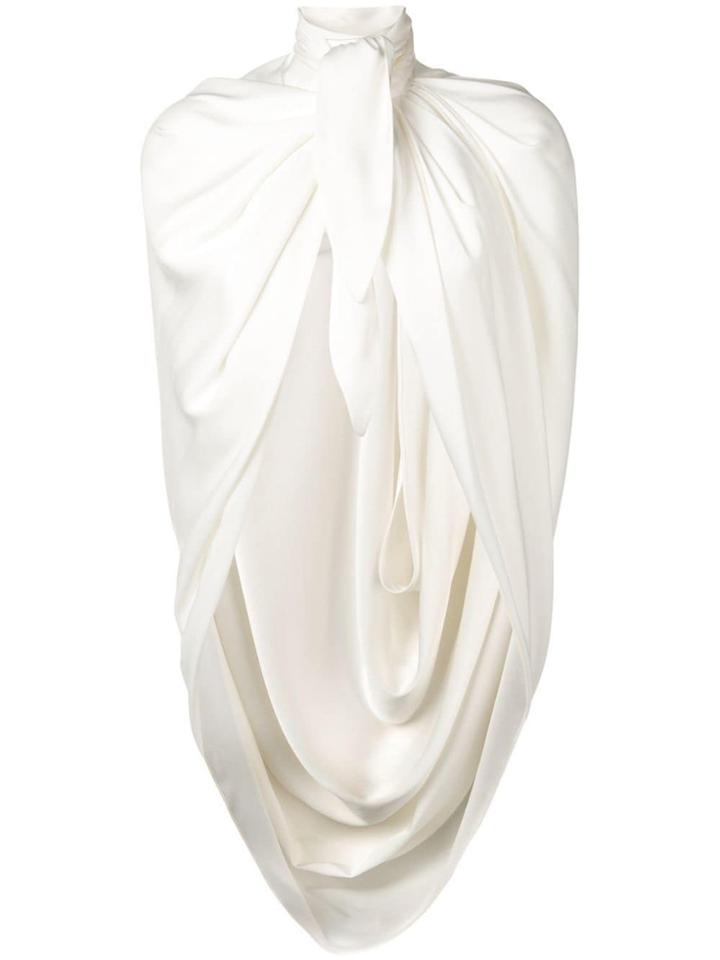 Magda Butrym Medford Cape - White