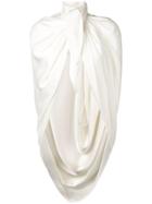 Magda Butrym Medford Cape - White