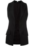 Yohji Yamamoto Vintage Single Button Waistcoat, Women's, Size: Medium, Black